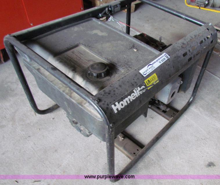 image for item N9206 1999 Homelite LR4400 4000 watt generator