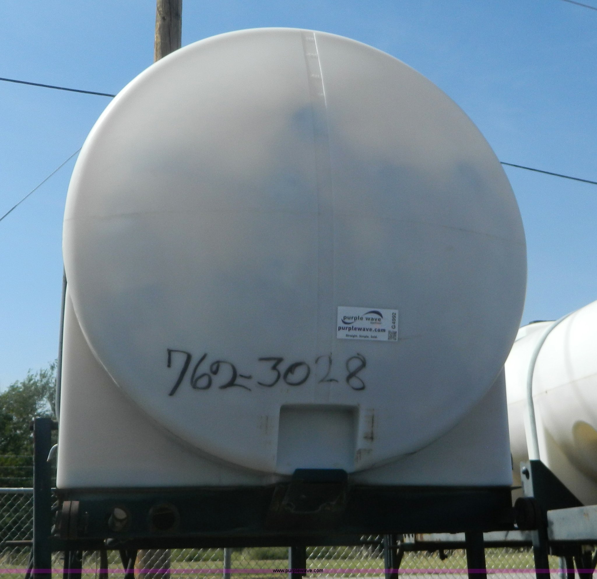 1997 Sprayer Specialties in Norton, KS Item G4992 sold Purple Wave