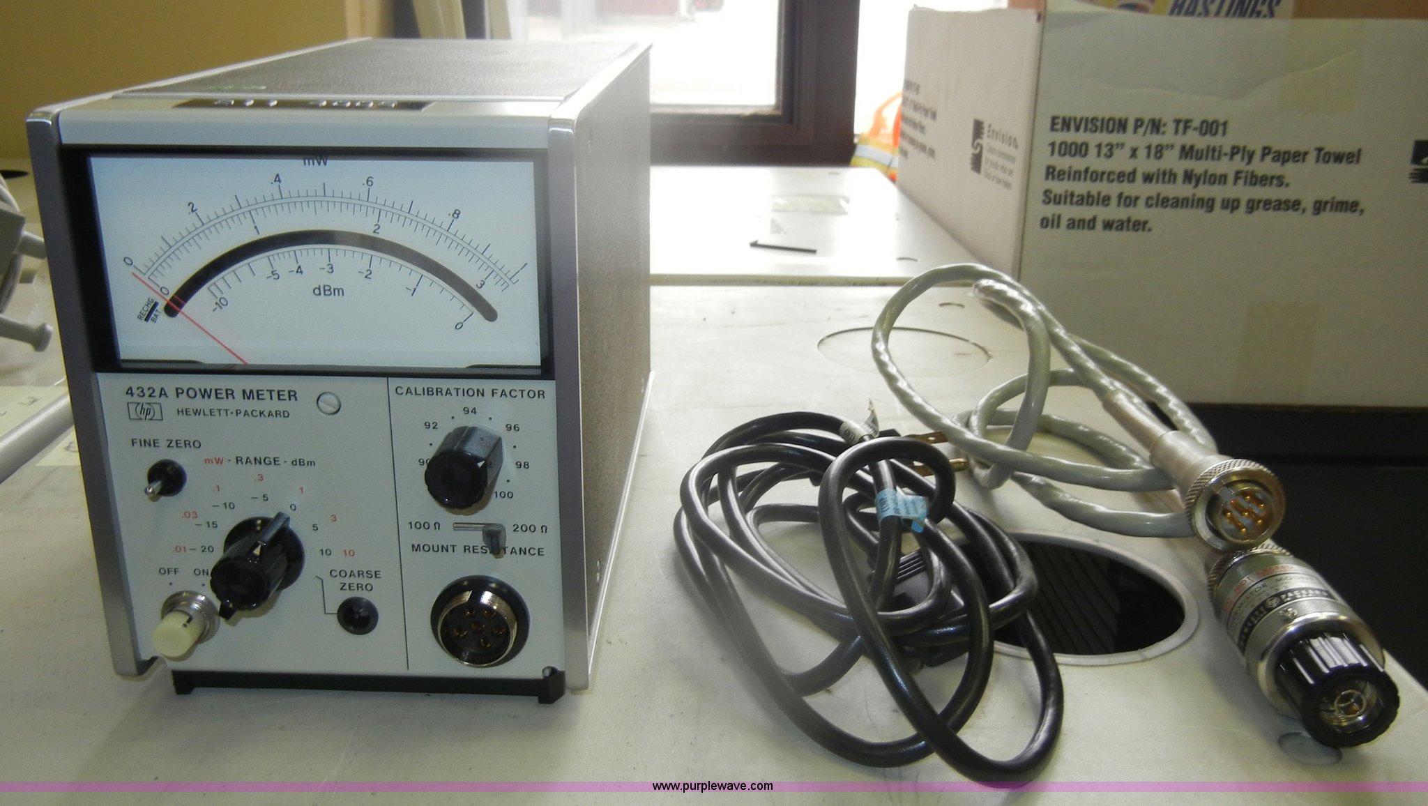 1975 HP 432A microwave power meter radio in Salina, KS | Item U9375 ...