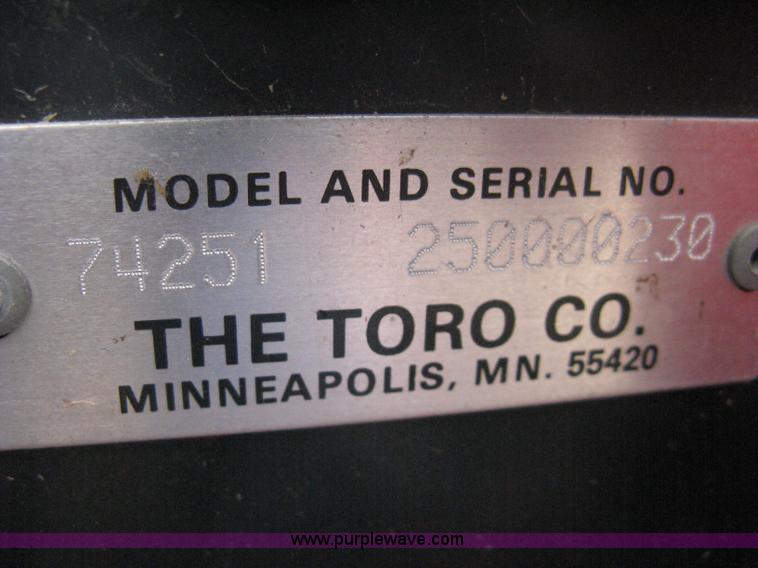 image for item B8184 Toro Z Master commercial ZTR lawn mower