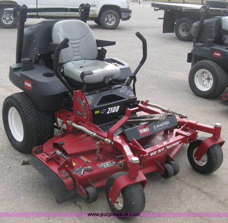 image for item B8185 Toro Z Master commercial ZTR lawn mower
