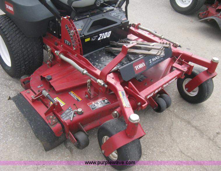 image for item B8185 Toro Z Master commercial ZTR lawn mower