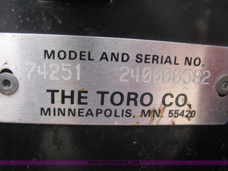 image for item B8185 Toro Z Master commercial ZTR lawn mower