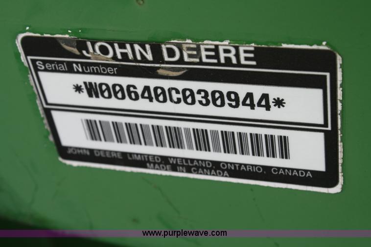 image for item F2620 John Deere 6310 MFWD tractor