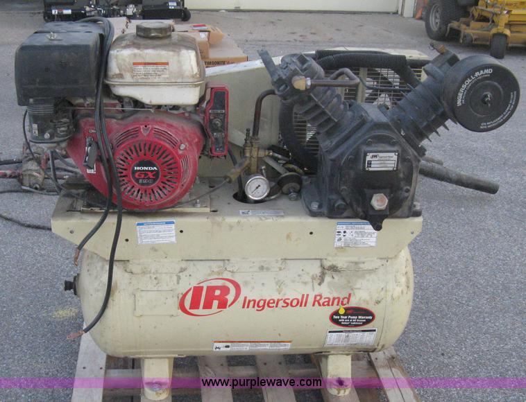 image for item R9694 Ingersoll Rand gas powered air compressor