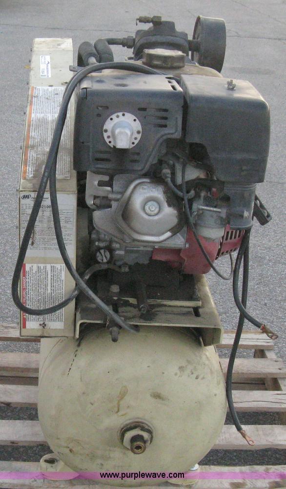image for item R9694 Ingersoll Rand gas powered air compressor