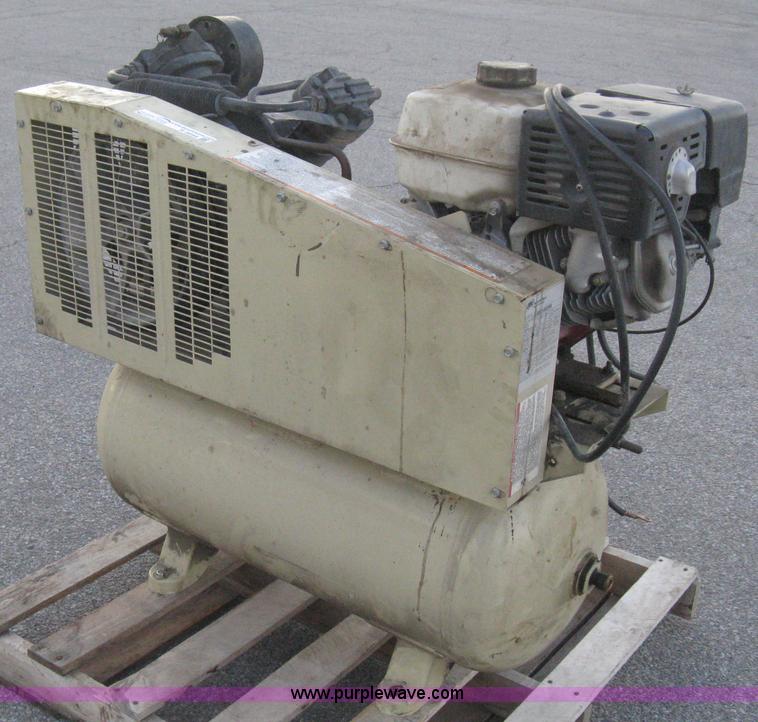 image for item R9694 Ingersoll Rand gas powered air compressor
