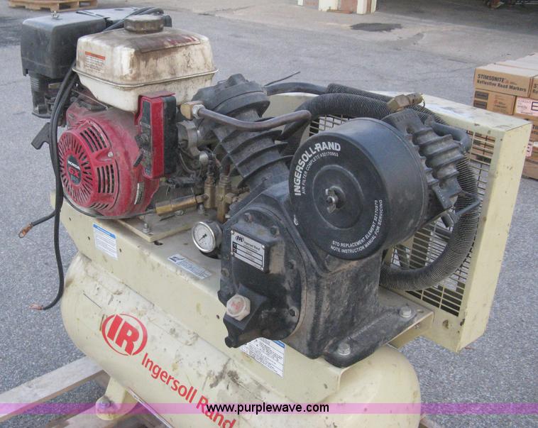 image for item R9694 Ingersoll Rand gas powered air compressor