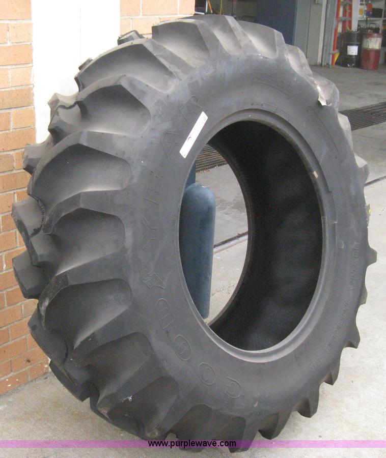 Goodyear 16.928 rear tractor tire in Wichita, KS Item R9714 sold