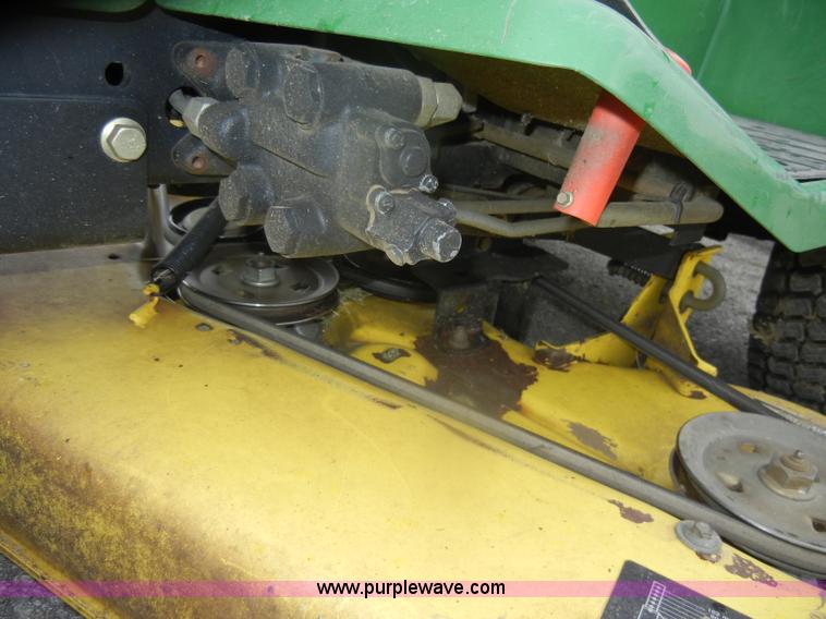 image for item V9784 John Deere 425 lawn mower