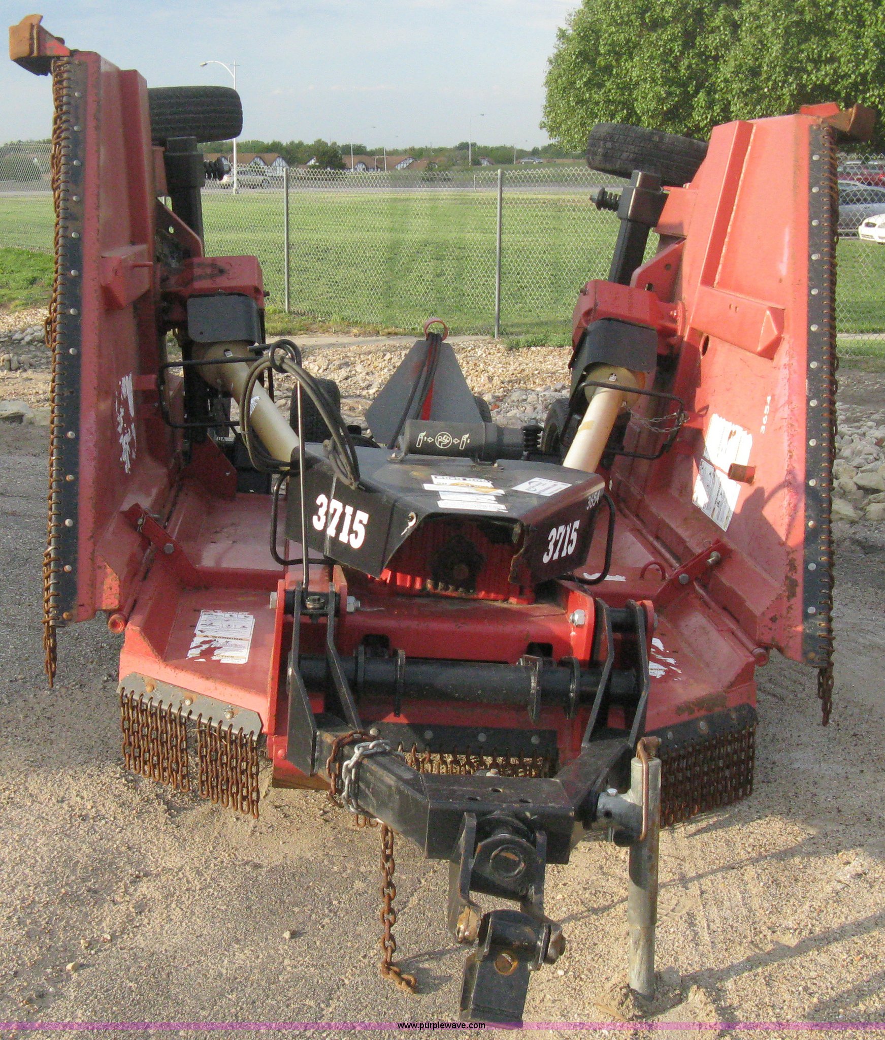 Bush Hog 3715 batwing rotary mower in Wichita, KS Item B8175 sold