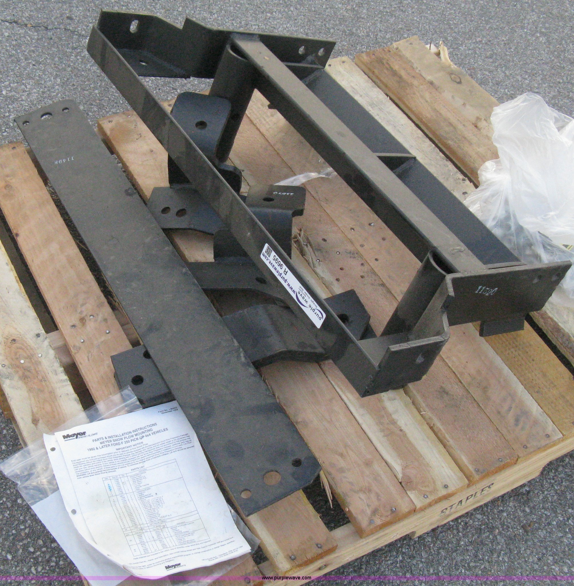 Meyer snow plow mounting bracket/frame in Wichita, KS Item R9695 sold