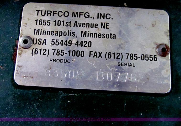 image for item A8469 Turfco 512 walk behind sod cutter