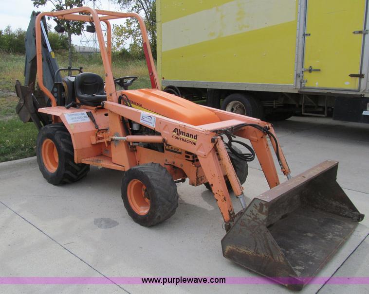 image for item A8472 Allmand TLB-35D backhoe