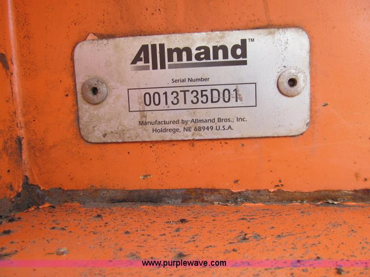 image for item A8472 Allmand TLB-35D backhoe
