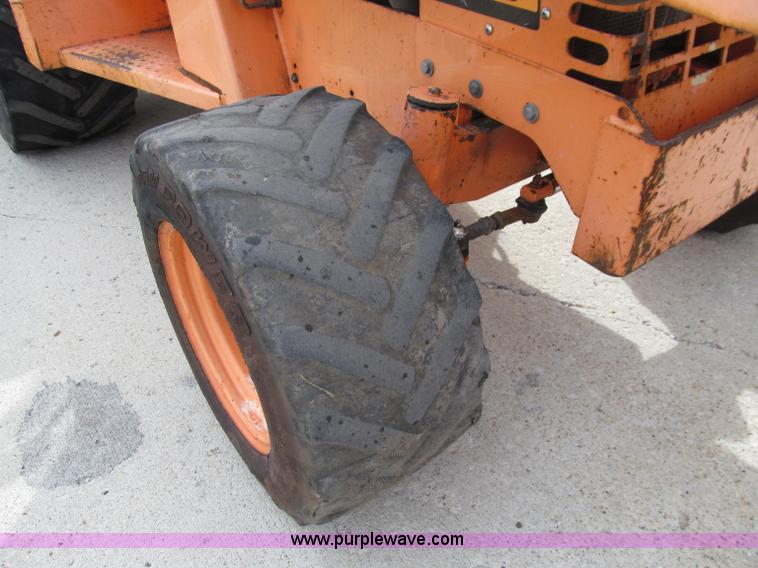 image for item A8472 Allmand TLB-35D backhoe