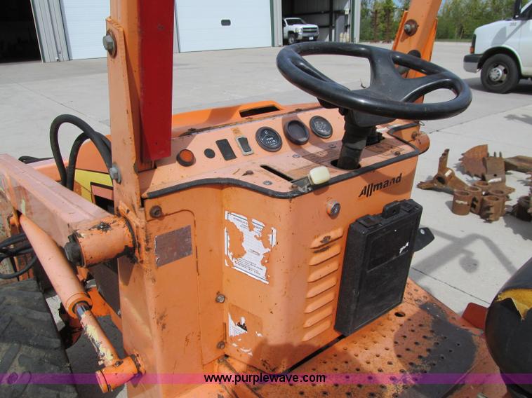 image for item A8472 Allmand TLB-35D backhoe