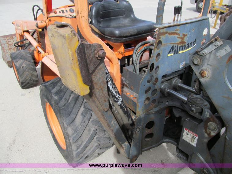 image for item A8472 Allmand TLB-35D backhoe