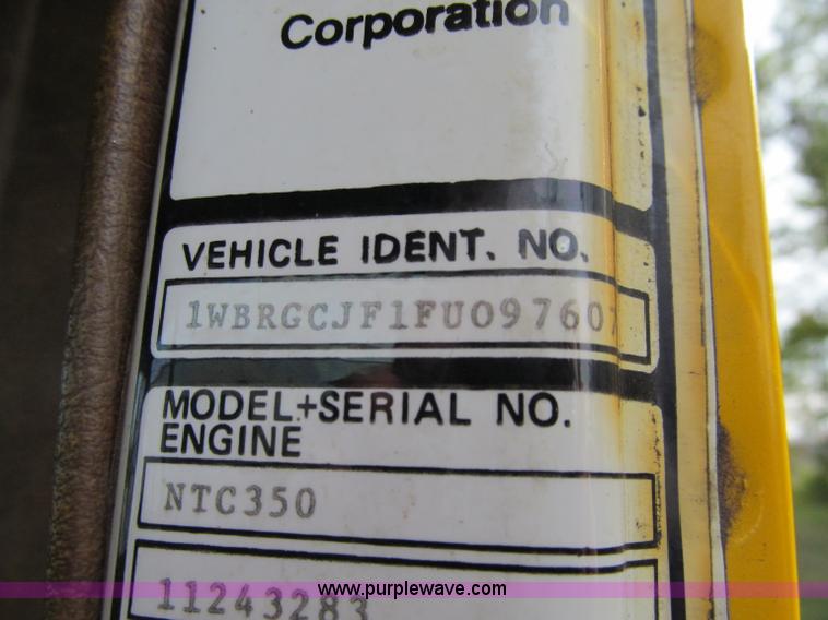 image for item A8475 1985 Volvo / Autocar DC digger derrick truck