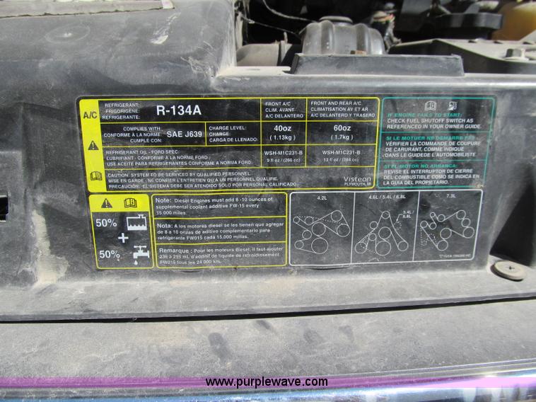 image for item A8477 2002 Ford E550 box truck