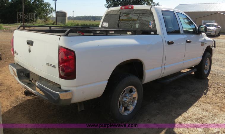 image for item B2480 2008 Dodge Ram 2500 Quad Cab pickup truck