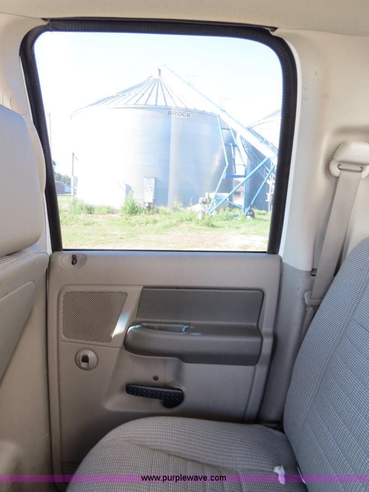 image for item B2480 2008 Dodge Ram 2500 Quad Cab pickup truck