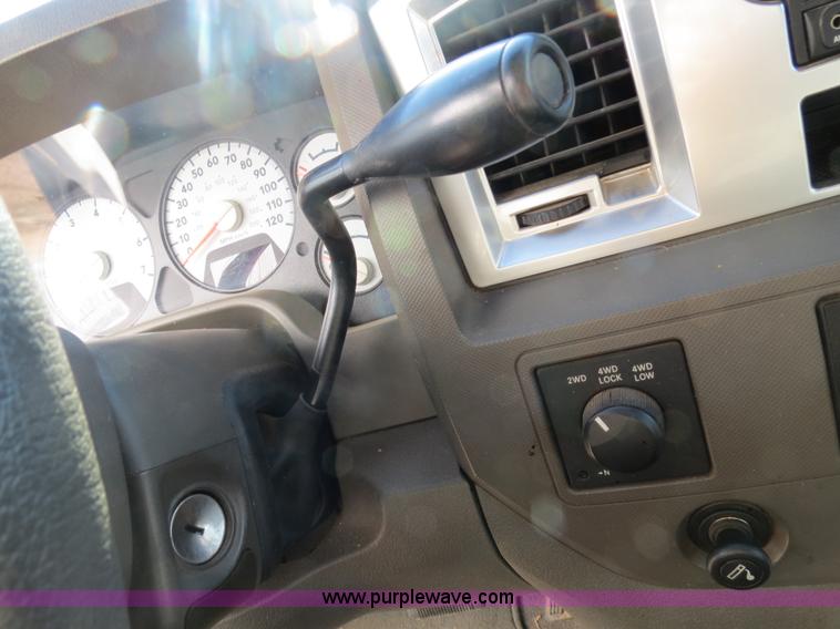 image for item B2480 2008 Dodge Ram 2500 Quad Cab pickup truck