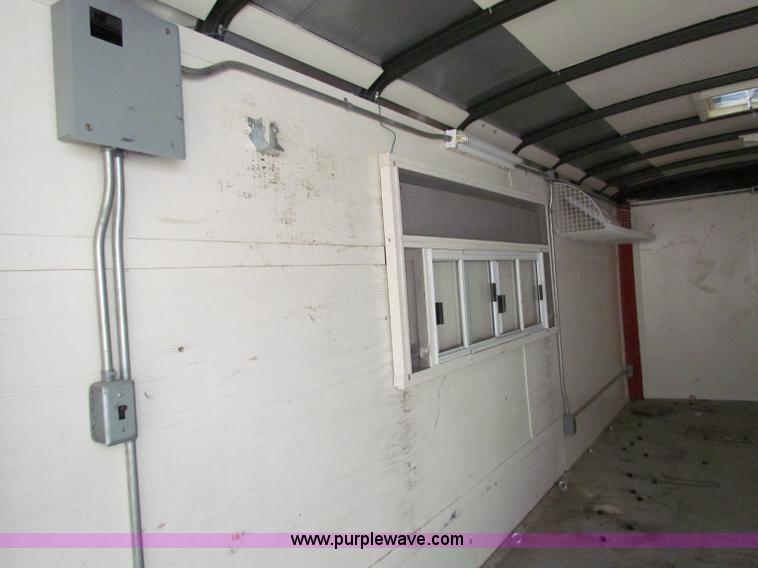 image for item B7498 1999 16' enclosed trailer