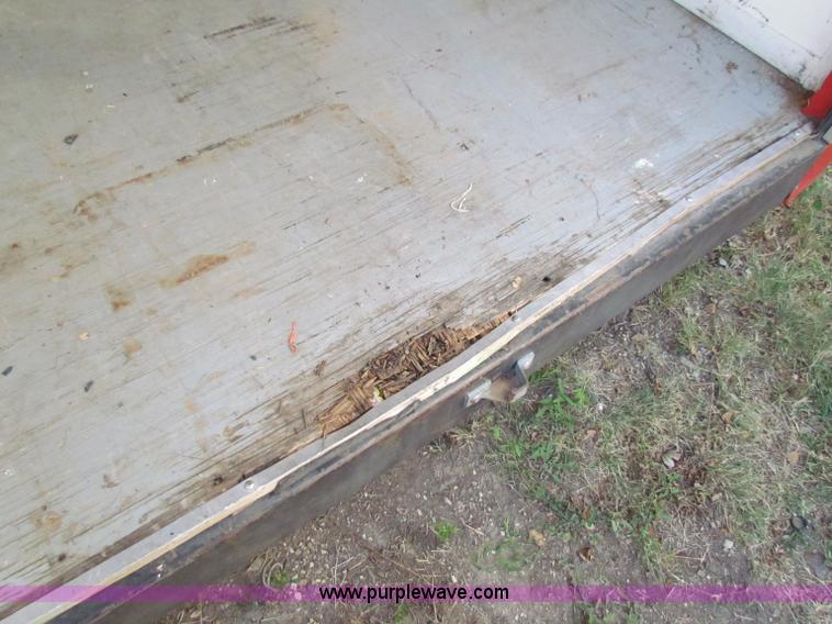 image for item B7498 1999 16' enclosed trailer
