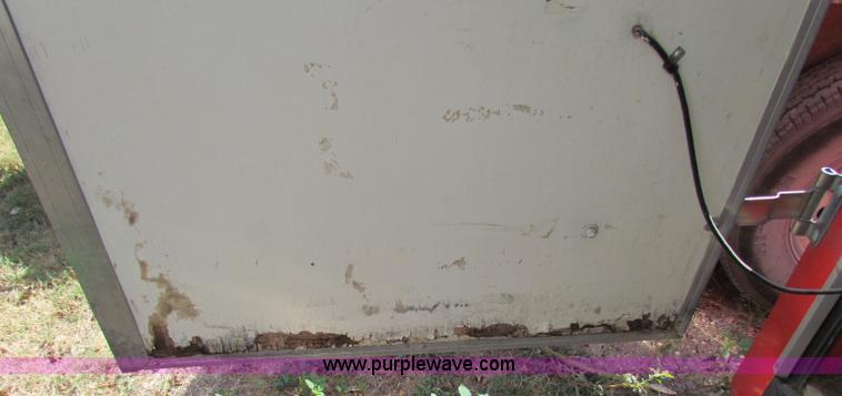 image for item B7498 1999 16' enclosed trailer