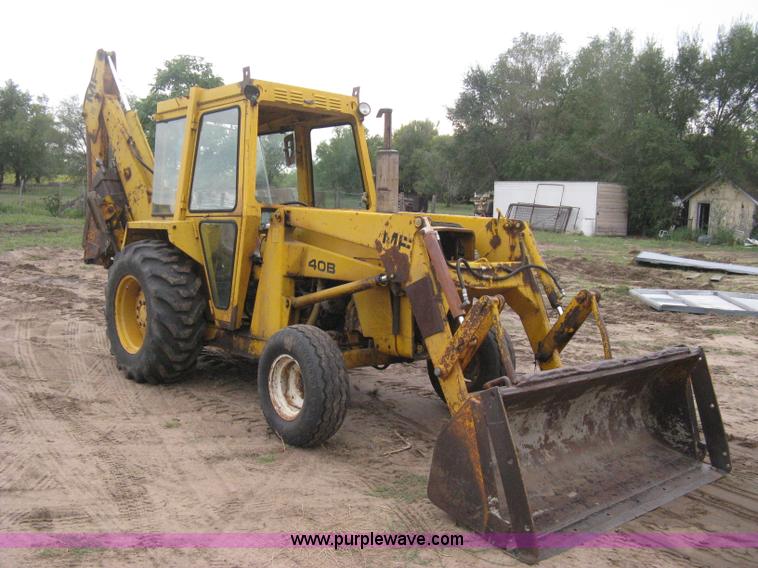 image for item B8173 Massey Fergusen 34A backhoe