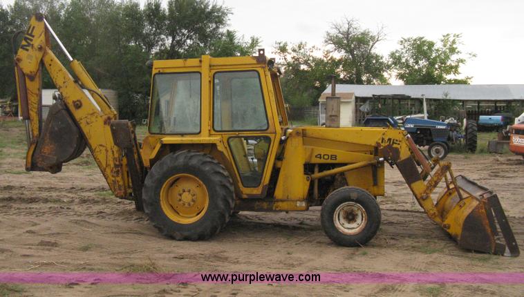 image for item B8173 Massey Fergusen 34A backhoe