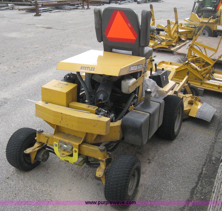 image for item B8205 2003 Hustler 3400 commercial ZTR lawn mower