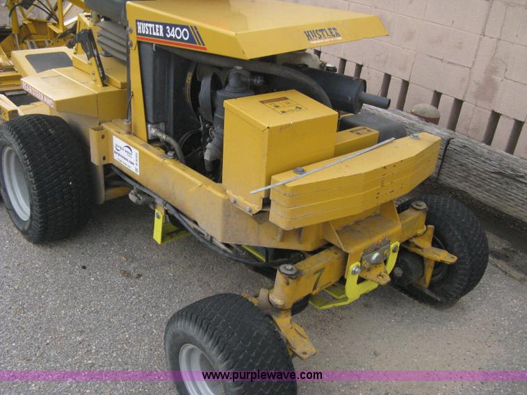 image for item B8205 2003 Hustler 3400 commercial ZTR lawn mower