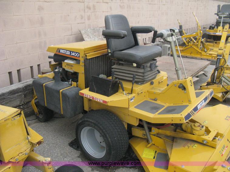 image for item B8206 2003 Hustler 3400 commercial ZTR lawn mower