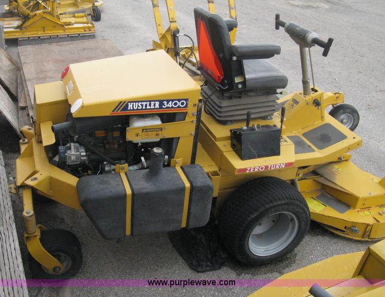 image for item B8206 2003 Hustler 3400 commercial ZTR lawn mower