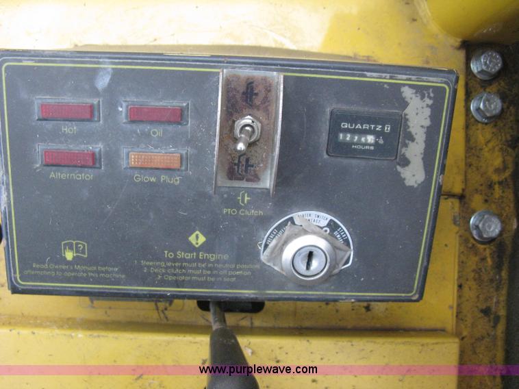 image for item B8210 2003 Hustler 3200 commercial ZTR lawn mower