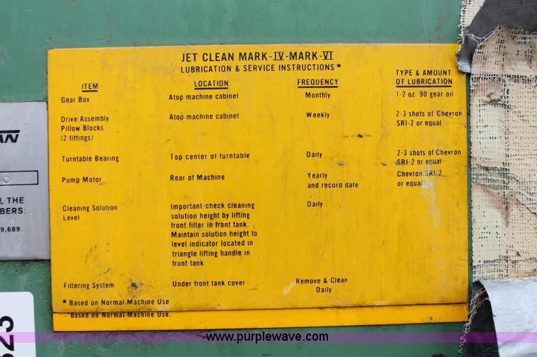 image for item C2823 Storm Vulcan Mark IV industrial wash cabinet