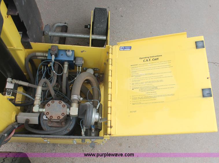 image for item C2825 Nu-Star electric-hydraulic C.A.T. tug cart