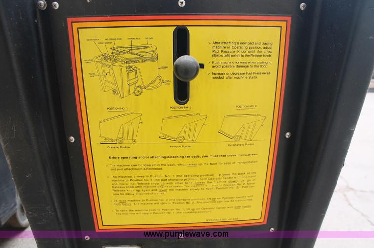 image for item C2826 Floor buffers and scrubber