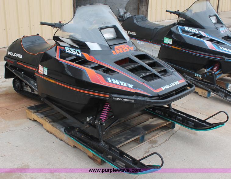 image for item C2829 1990 Polaris Indy 650 snowmobile