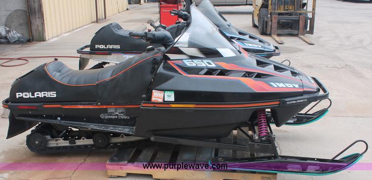 image for item C2829 1990 Polaris Indy 650 snowmobile