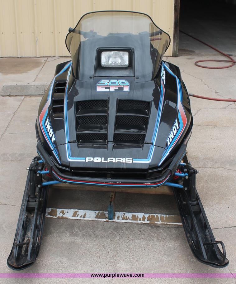 image for item C2830 1991 Polaris Indy 500 EFI snowmobile