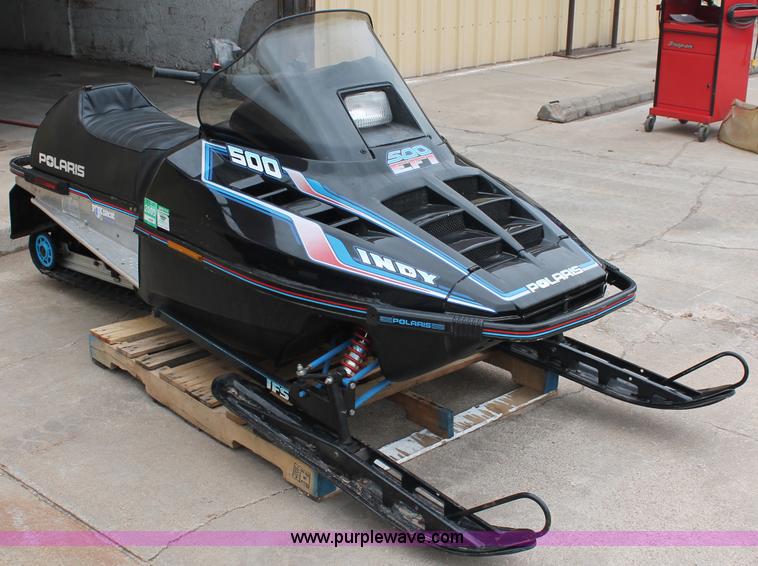 image for item C2830 1991 Polaris Indy 500 EFI snowmobile
