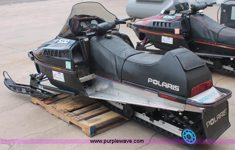 image for item C2830 1991 Polaris Indy 500 EFI snowmobile