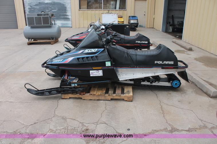 image for item C2830 1991 Polaris Indy 500 EFI snowmobile