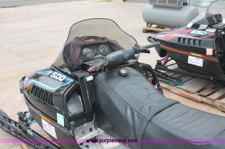 image for item C2830 1991 Polaris Indy 500 EFI snowmobile