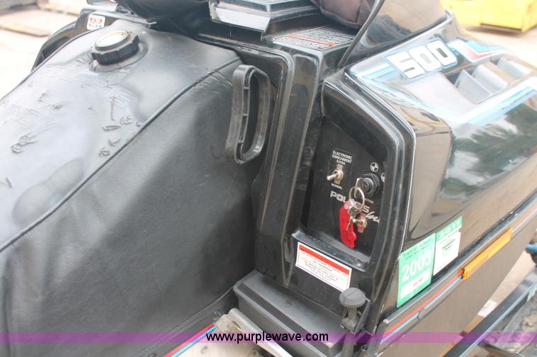 image for item C2830 1991 Polaris Indy 500 EFI snowmobile