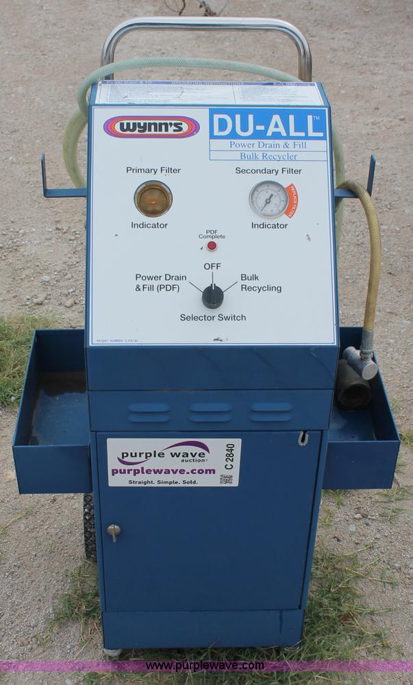 image for item C2840 Wynn's Du-All power drain and fill bulk anti-freeze recycler
