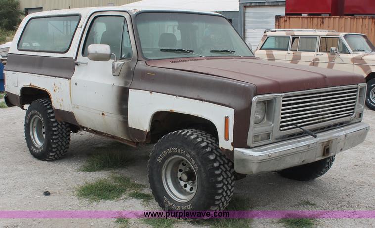image for item C2848 1979 Chevrolet K5 Blazer SUV